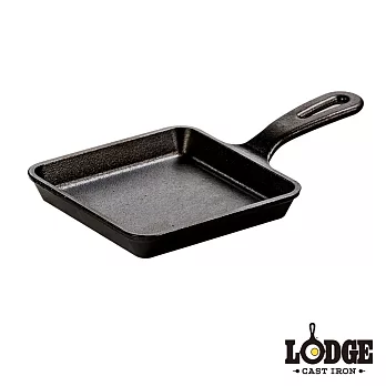 【美國Lodge】鑄鐵方型平煎鍋5吋/12.7公分