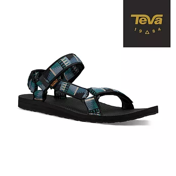 TEVA 美國 男 Original Universal 緹花織帶涼鞋-US7圖騰黑