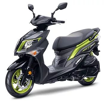 SYM 三陽機車 JET S 125 六期 全時點燈 雙碟版消光黑綠