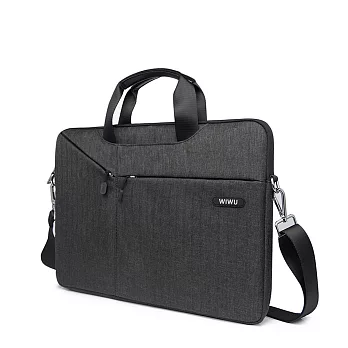 【WiWU】Shuttle laptop bag 防潑水手提電腦包 15.4吋黑色