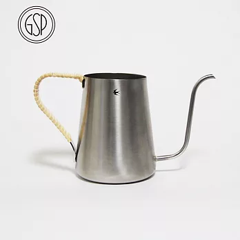 【日本GSP燕市職人】天然藤系列不鏽鋼手沖壺-500ml