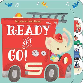 Pull The Tab And Listen! Ready Set Go 推拉有聲書：交通工具篇(外文書)