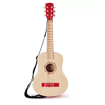 德國Hape愛傑卡- 音樂吉他-紅