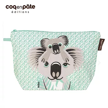 【COQENPATE】法國有機棉無毒環保布包 / 大大水堅包 - 無尾熊