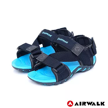 AIRWALK - Z字造型運動涼鞋-童款19藍色