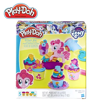 PlayDoh-培樂多-彩虹小馬碧琪杯子蛋糕派對