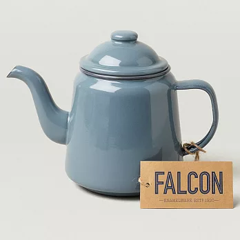 Falcon 獵鷹琺瑯 琺瑯茶壺-灰藍