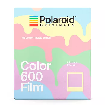 Polaroid Color Film for 600 彩色底片-冰淇淋粉彩版4847(2盒)