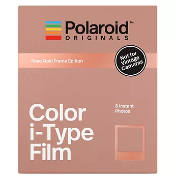 Polaroid Color Film for i-Type 彩色底片(玫瑰金框4832)/2盒