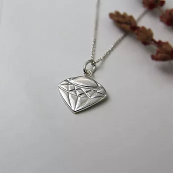 【U】Silver Spring - 妳最珍貴 鑽石純銀項鍊