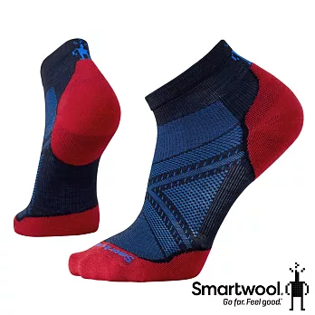 Smartwool PhD 跑步輕量菁英減震型低筒襪深海軍藍 M