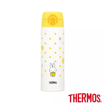 【THERMOS 膳魔師】米飛不鏽鋼真空保溫杯0.5L-米飛黃(JNX-500B-Y)米飛黃