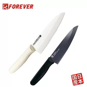 【FOREVER】鋒愛華日本製造陶瓷刀雙刀組(18+16CM)