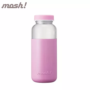 日本 MOSH!不鏽鋼膠囊保冷瓶 500ML紫色