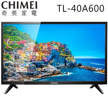 CHIMEI奇美 40吋 FHD低藍光液晶顯示器+視訊盒(TL-40A600)