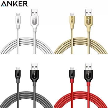 美國Anker PowerLine+ Micro USB充電線(長180公分)白色