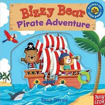 Bizzy Bear：Pirate Adventure 海盜冒險熊熊新奇操作書(英國版)(外文書)