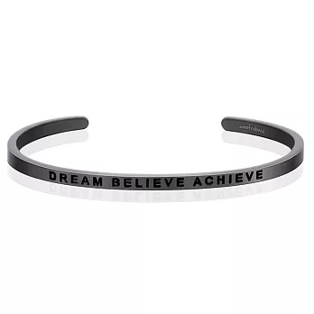 MANTRABAND Dream Believe Achieve 新款灰銀 夢想信仰實現