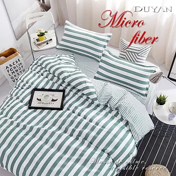 《DUYAN 竹漾》台灣製天絲絨雙人加大床包三件組-西雅圖水手