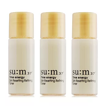 su:m37&deg; 甦秘  時光活膚煥妍水凝露攜帶瓶(5ml)X3