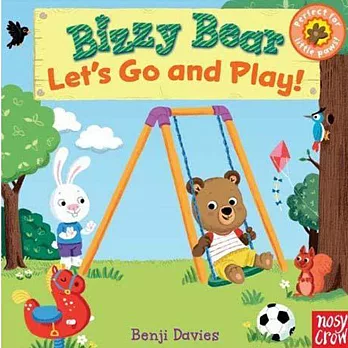 Bizzy Bear：Let’s Go And Play! 公園遊戲熊熊新奇操作書(美國版)(外文書)