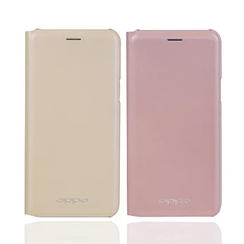 原廠皮套OPPO A77無視窗皮套金