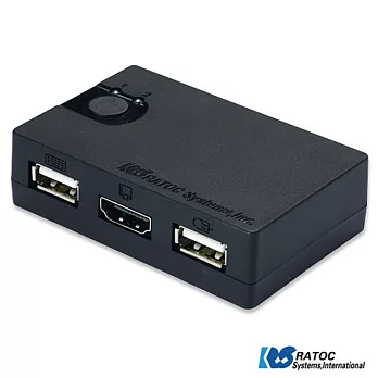 日本RATOC 2-Port HDMI USB電腦KVM切換器 (REX-230UH)日本RATOC 2-