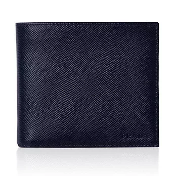 PRADA 男士雙摺短夾 (藍色) 有零錢袋 738