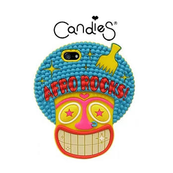 【Candies】嘻哈小魔神(藍)-IPhone 5／5S／5C／SE