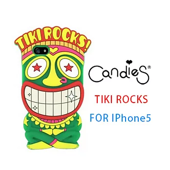 【Candies】非洲小魔神(綠)-IPhone 5／5S／5C／SE