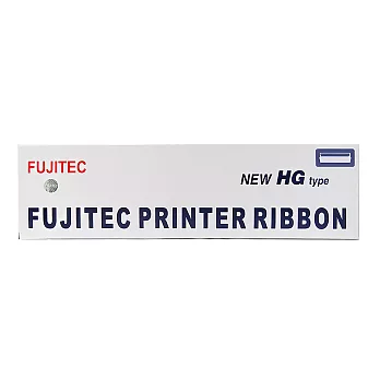 FUJITEC DL6400原廠色帶(黑色)