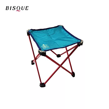 【日本BISQUE】輕量耐重野餐露營凳-藍