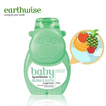 【麗嬰房】紐西蘭 Earthwise 大地本植 寶寶熱帶水果沐浴泡泡露(275ml)