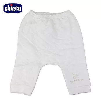 chicco-夾棉初生褲-米3M白色