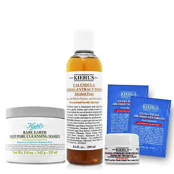 Kiehl’s 契爾氏 金盞花毛孔淨緻保濕組(百貨專櫃貨)