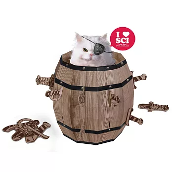 【賽先生科學工廠】Cat barrel 瘋狂貓咪桶 (貓咪玩具屋)