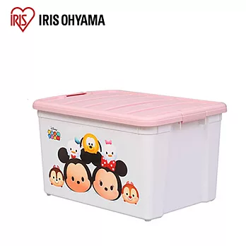 日本Iris Ohyama 迪士尼Tsum Tsum系列收納箱STB60 粉