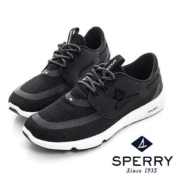 SPERRY 全新進化7SEAS全方位休閒鞋(男/女款)-黑US8.5黑色