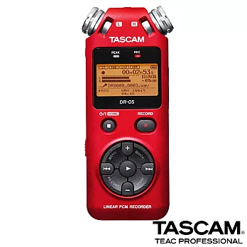 【日本TASCAM】攜帶型線性數位錄音機 DR-05R