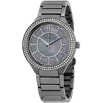 MICHAEL KORS 晶鑽腕錶-灰色灰色