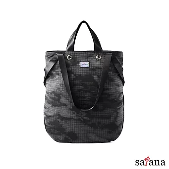 satana - Reflective 隨心托特包 -黑反光迷彩