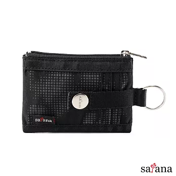 satana - Reflective 卡片夾 -黑反光迷彩