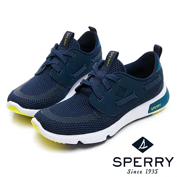 SPERRY 7SEAS亮眼撞色休閒機能鞋(中性款)-海軍藍US12海軍藍