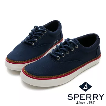 SPERRY 海軍復古舒適輕量帆布鞋(男)-藍US7藍色