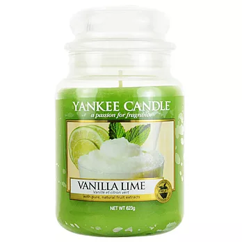 YANKEE CANDLE 香氛蠟燭 623g-香草檸檬