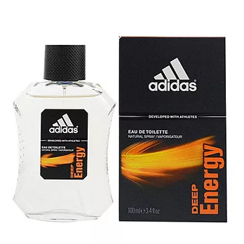 Adidas  愛迪達 DEEP ENERGY 完美勁能 男性香水 100ml