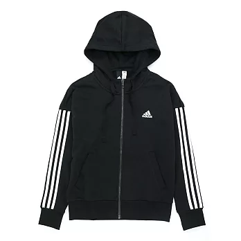 Adidas 女 Essentials連帽外套XS黑