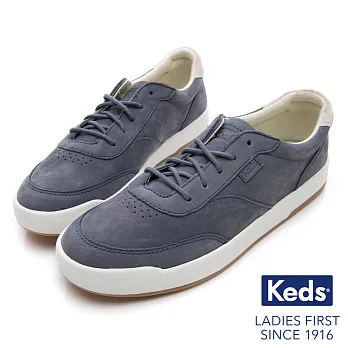 【Keds】MATCH PIONT 經典復刻牛巴戈休閒鞋US7藍色