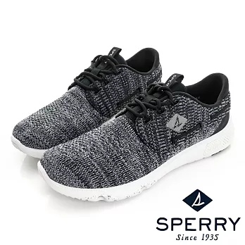 SPERRY 7SEAS創新科技針織潮流休閒鞋(中性)-黑US4黑色