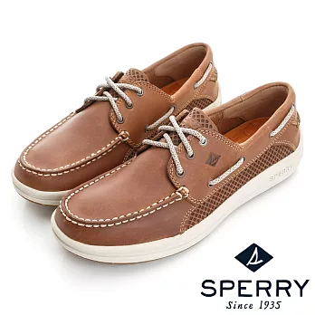 SPERRY 超輕量舒適休閒鞋(男)-深棕US11深棕色